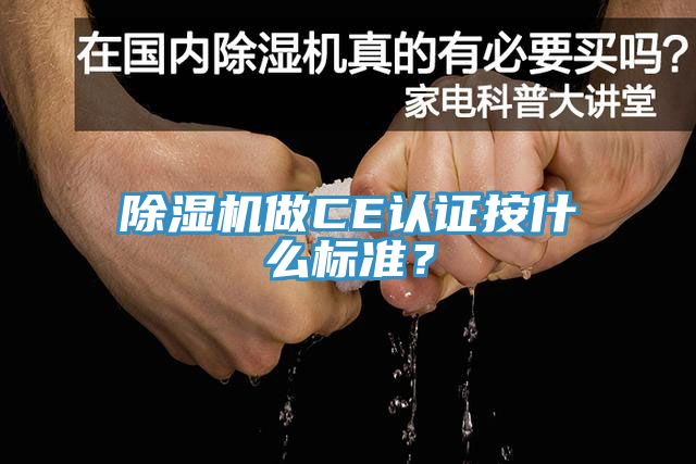 蕾丝视频污污污做CE认证按什么标准？